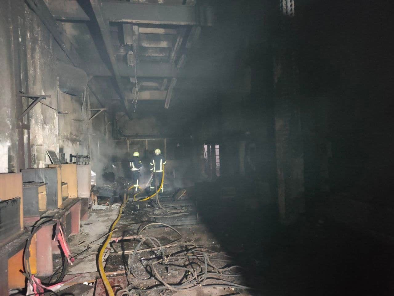 Новини Тернополя - фото з У Тернополі горів колишній комбайновий завод