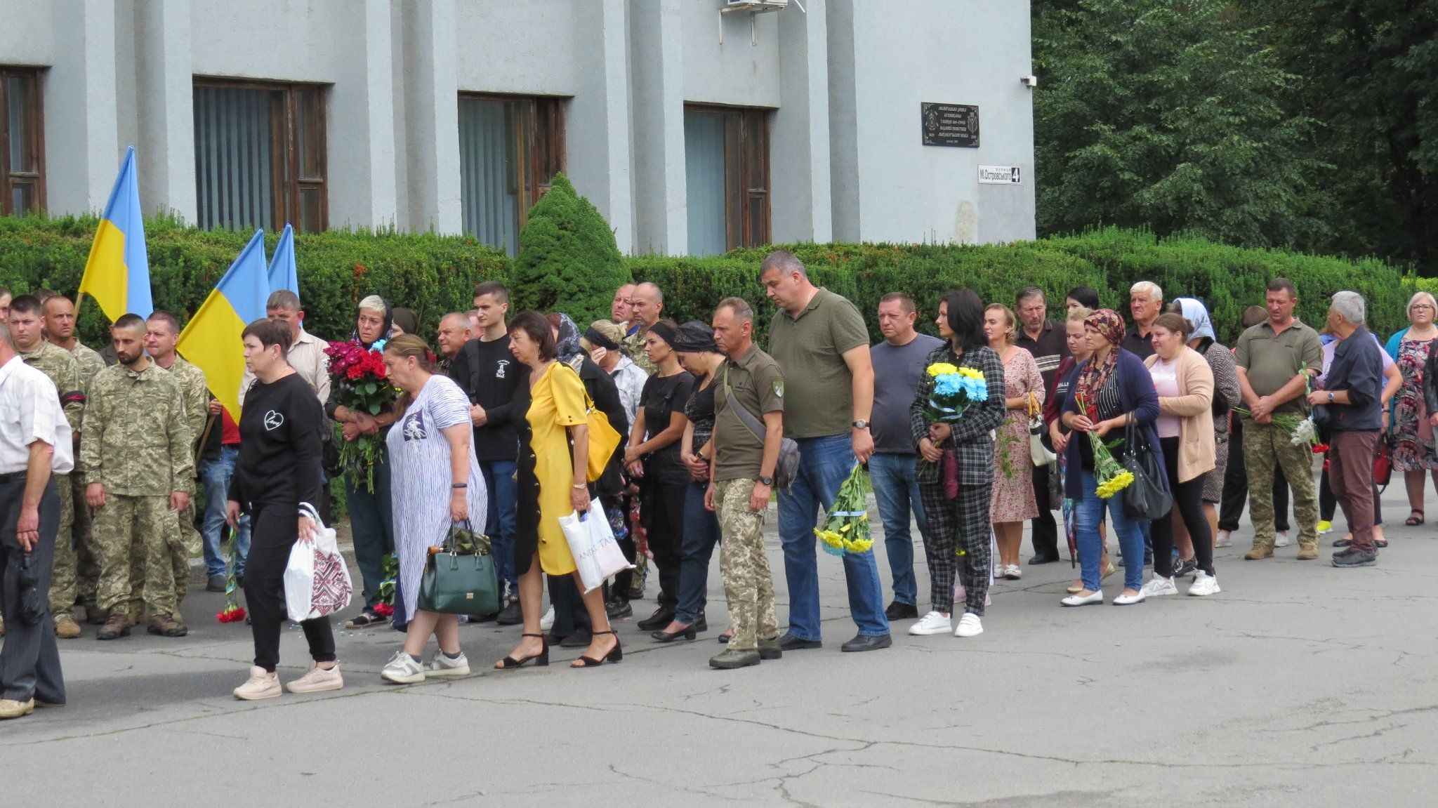 Новини Хмельницького - фото з Воював з 2016: на Хмельниччині попрощалися з сержантом Дмитром Д’яковим