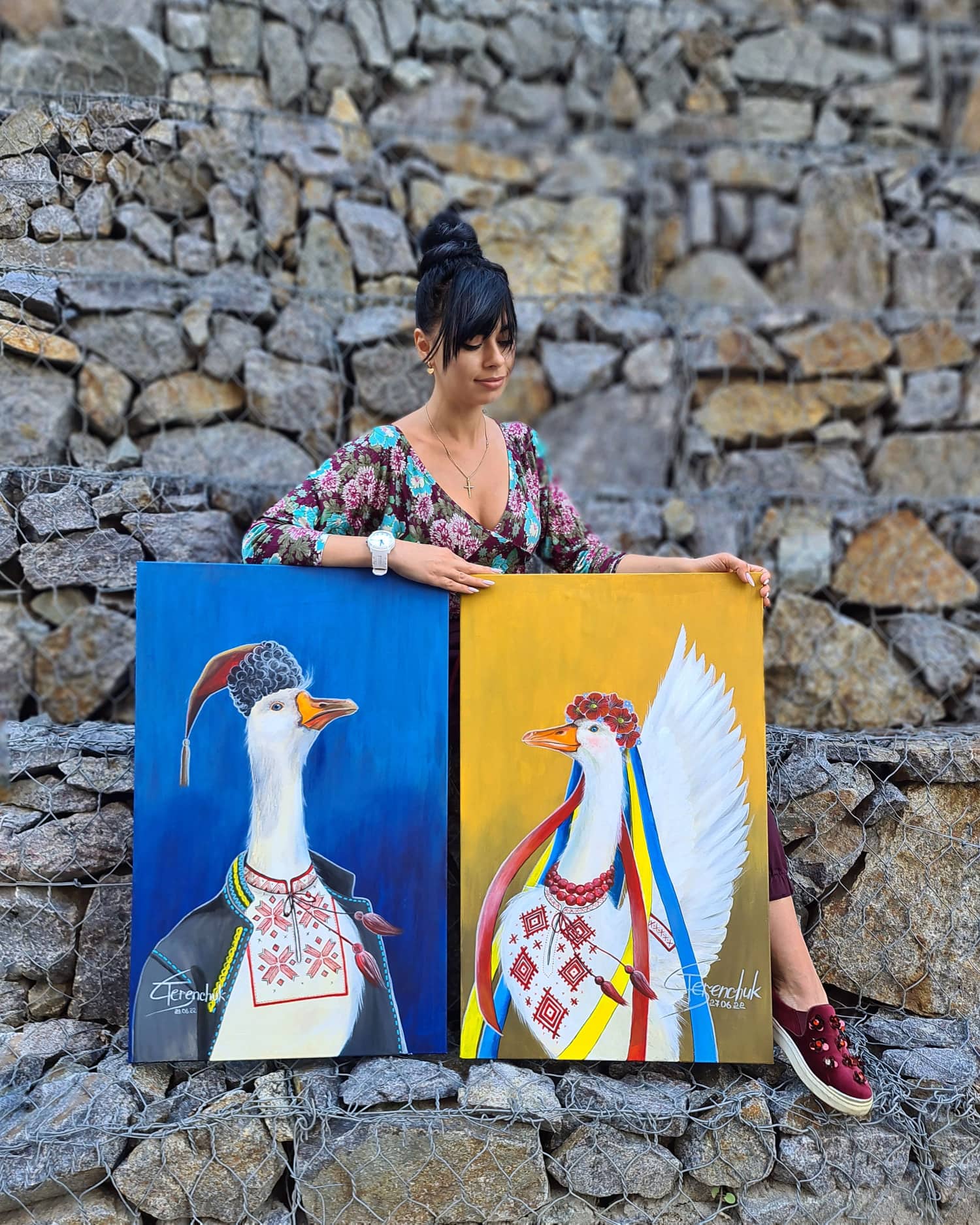 Новини Вінниці - фото з Гусаків Світлани Теренчук плагіатять по всій Україні. «Біологічну зброю» дизайнерка запатентувала