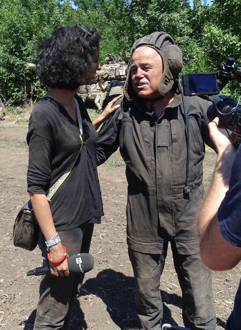 Новини Хмельницького - фото з "2 наших танки проти 22 ворожих": танкіст Віталій Хоптяр розповів як нищить ворогів на передовій