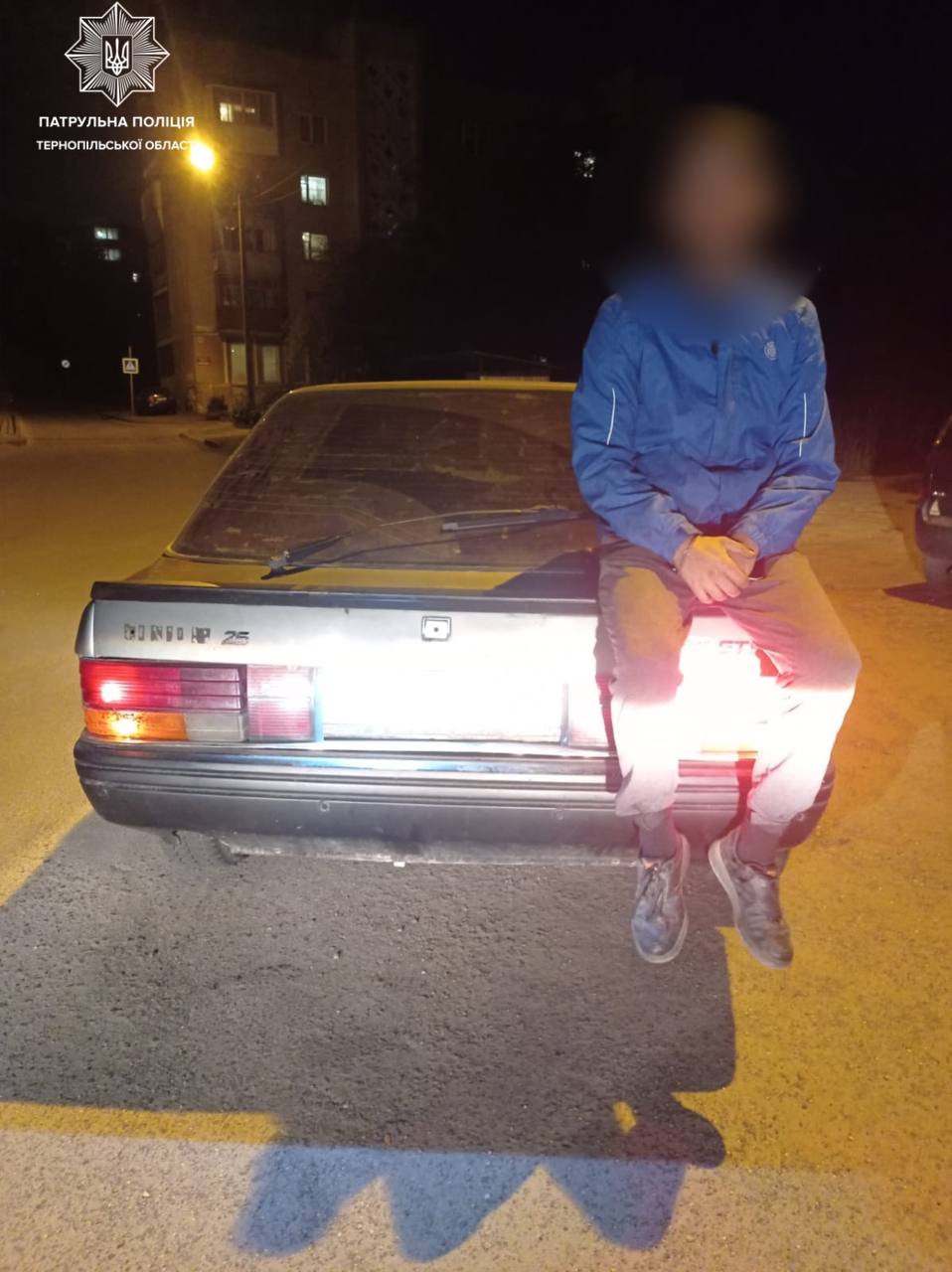 Новини Тернополя - фото з Порушував правила: тернопільські патрульні виявили водія з підробленими правами