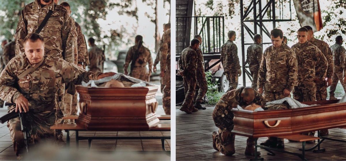 Новини Тернополя - фото з Обороняв країну ще від 2014-го і був одним з перших добровольців в 2022-му. Прощаються з Ігорем Боцієм