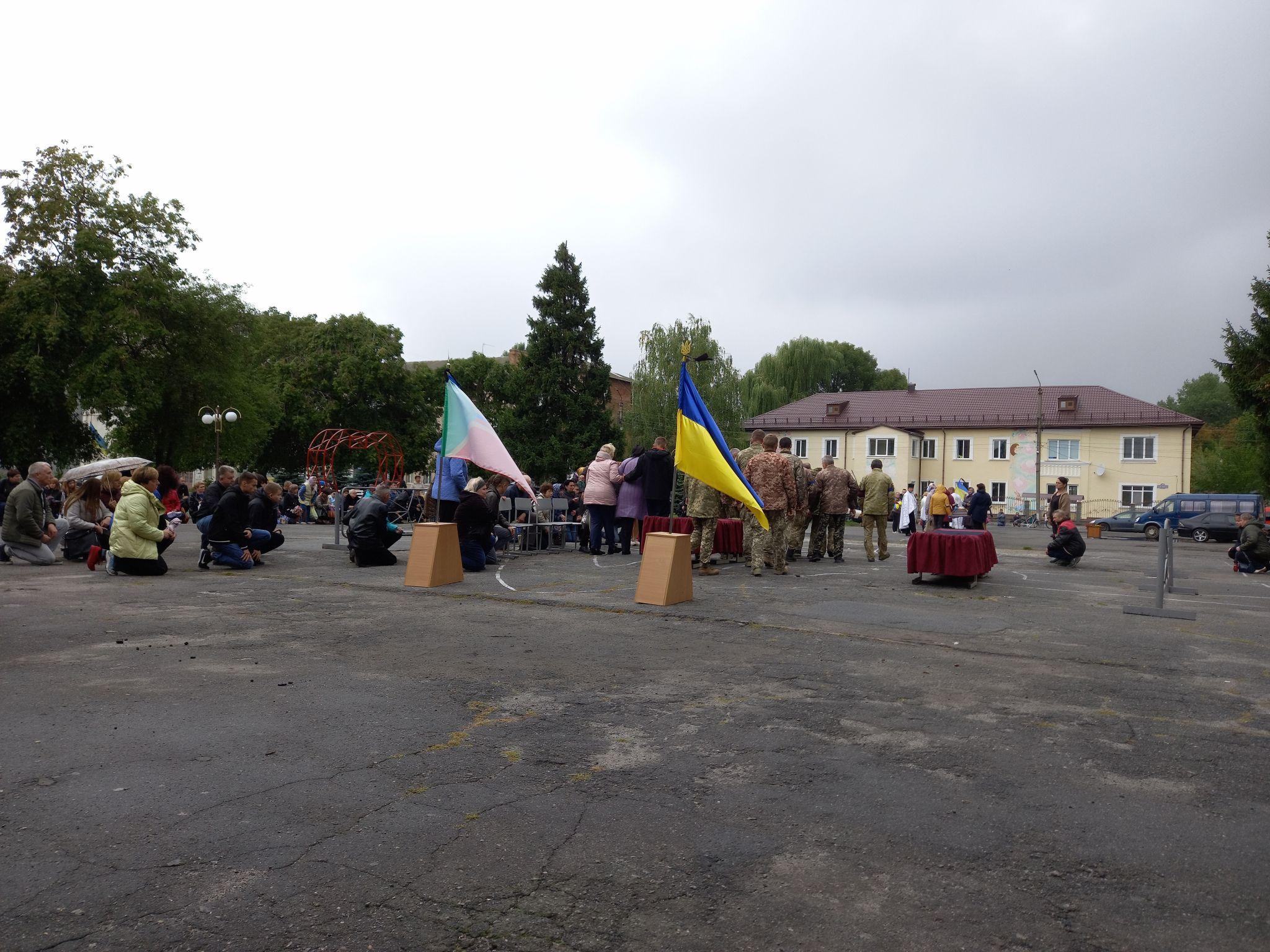 Новини Козятина - фото з Козятин провів в останню путь Героя Романа Береговича