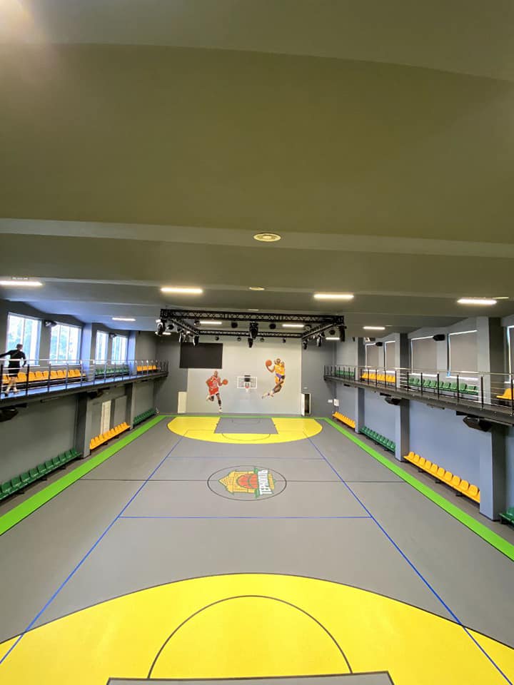 Новини Тернополя - фото з У оновленому спортивному комплексі «Текстильник» проводитимуть заняття з баскетболу для дітей