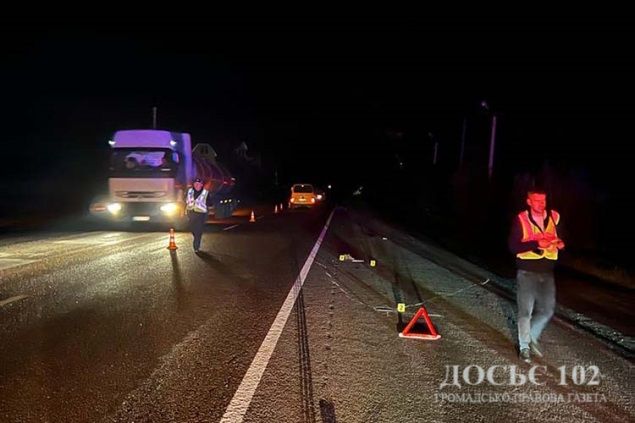 Новини Тернополя - фото з У ДТП на Тернопільщині загинув пішохід