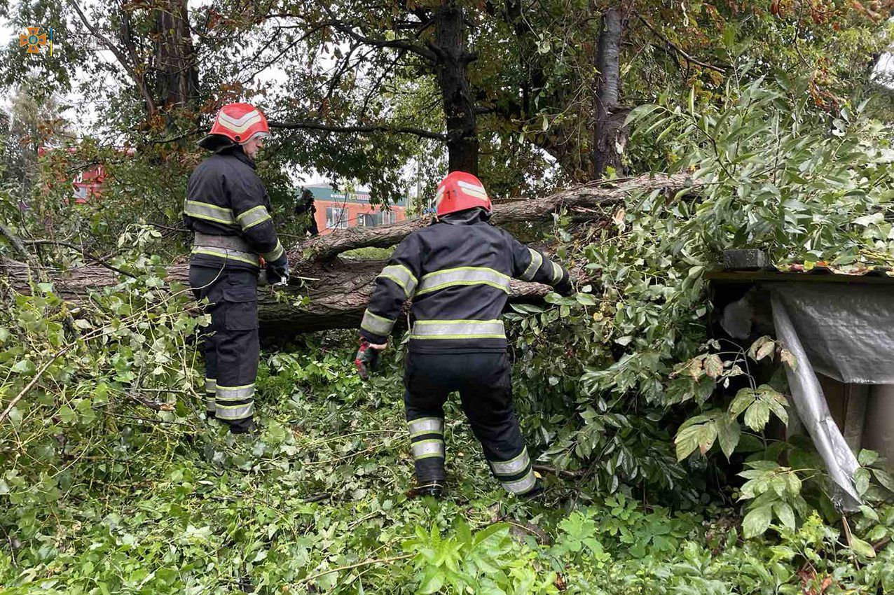 Новини Хмельницького - фото з Буревій на Хмельниччині пошкодив автомобілі, будинки та обірвав електролінії (ФОТО, ВІДЕО)