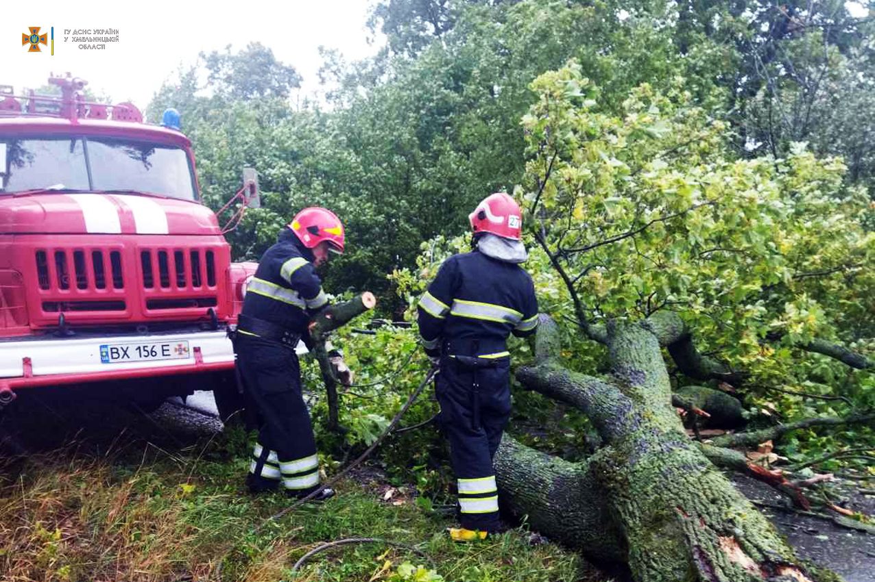 Новини Хмельницького - фото з Буревій на Хмельниччині пошкодив автомобілі, будинки та обірвав електролінії (ФОТО, ВІДЕО)