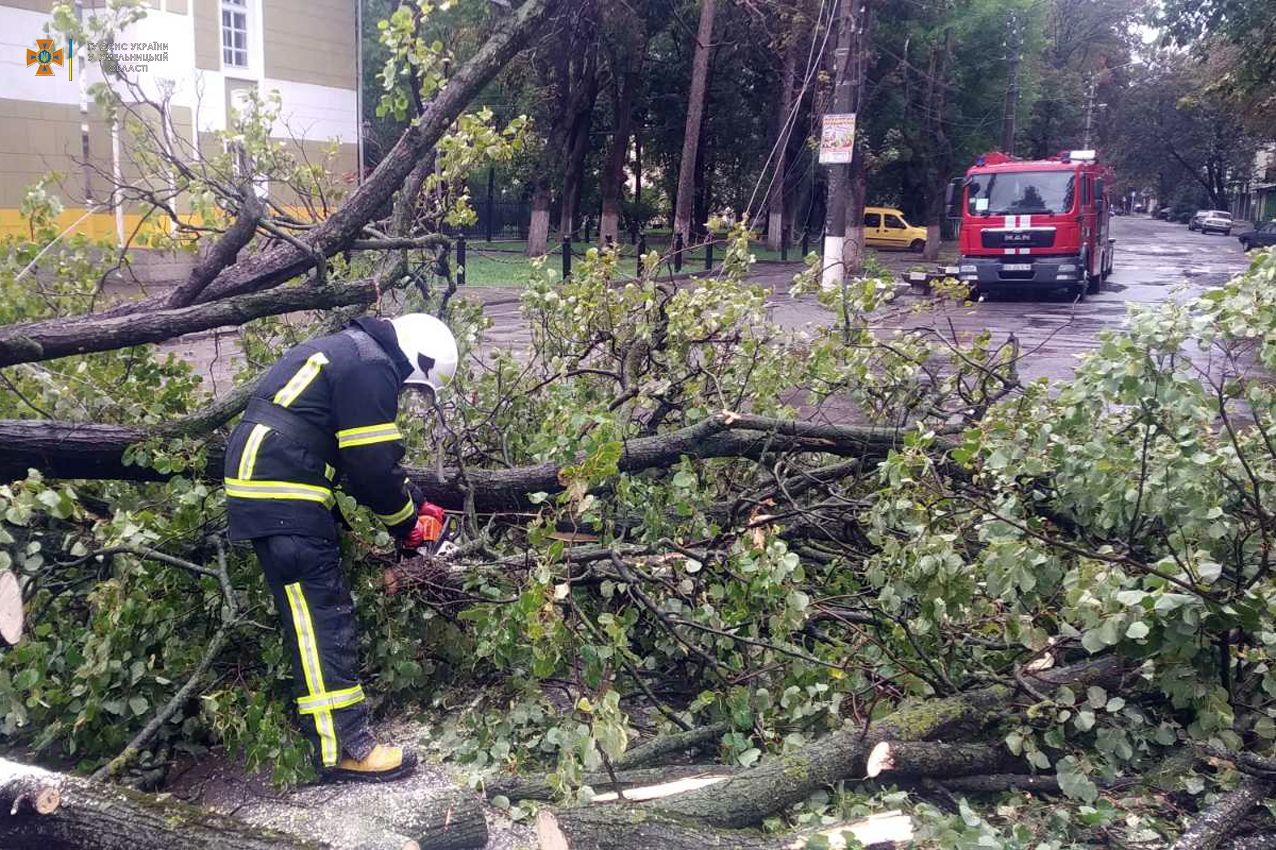 Новини Хмельницького - фото з Буревій на Хмельниччині пошкодив автомобілі, будинки та обірвав електролінії (ФОТО, ВІДЕО)