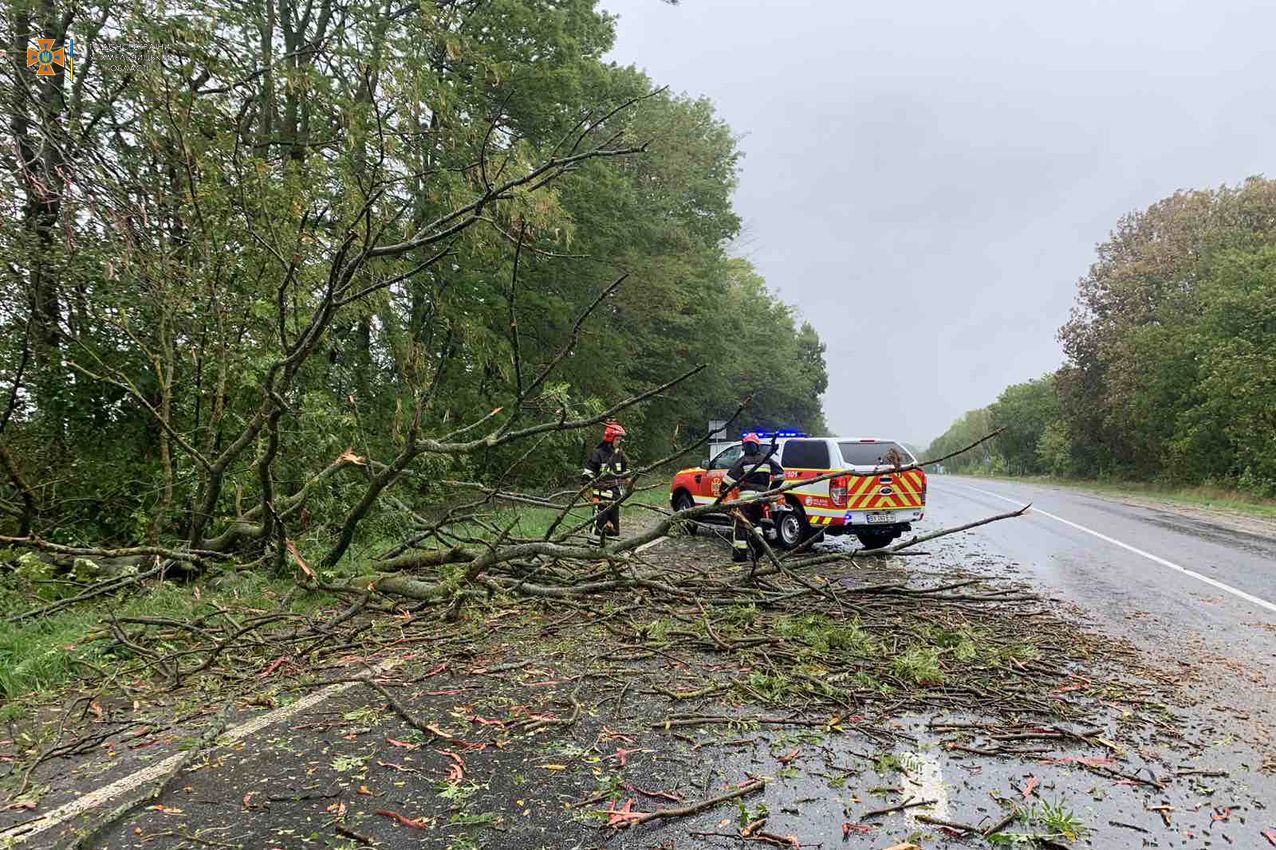 Новини Хмельницького - фото з Буревій на Хмельниччині пошкодив автомобілі, будинки та обірвав електролінії (ФОТО, ВІДЕО)