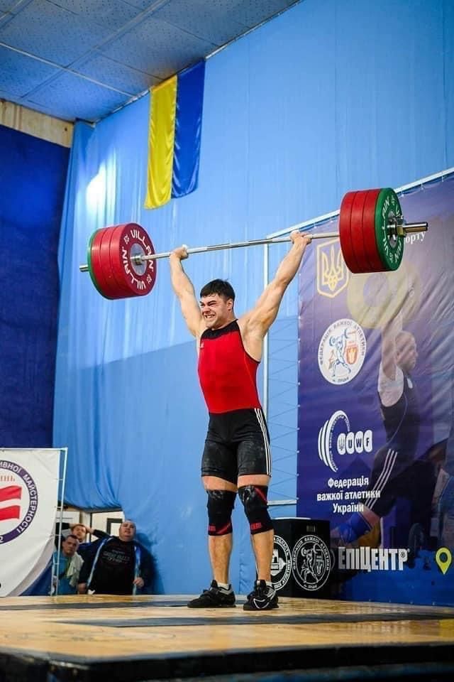 Новини Вінниці - фото з Вінничанин Руслан Кожакін став абсолютним чемпіоном України з важкої атлетики серед чоловіків