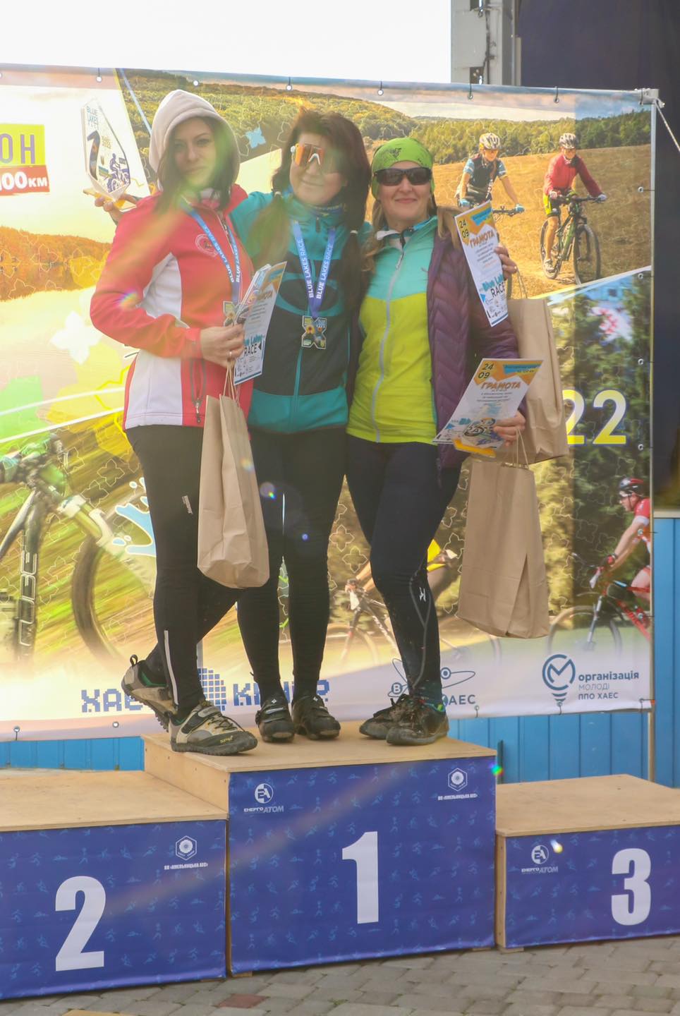 Новини Хмельницького - фото з На АЕС провели благодійний веломарафон. Зібрали понад 120 тисяч для ЗСУ (ФОТО)