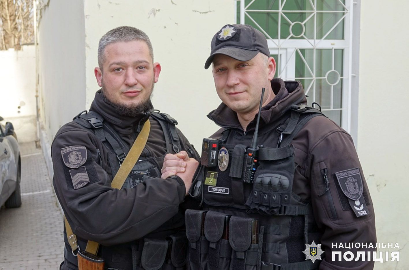 Новини Хмельницького - фото з Брати-поліцейські з Кам’янця забезпечують порядок на деокупованій Харківщині (ФОТО)