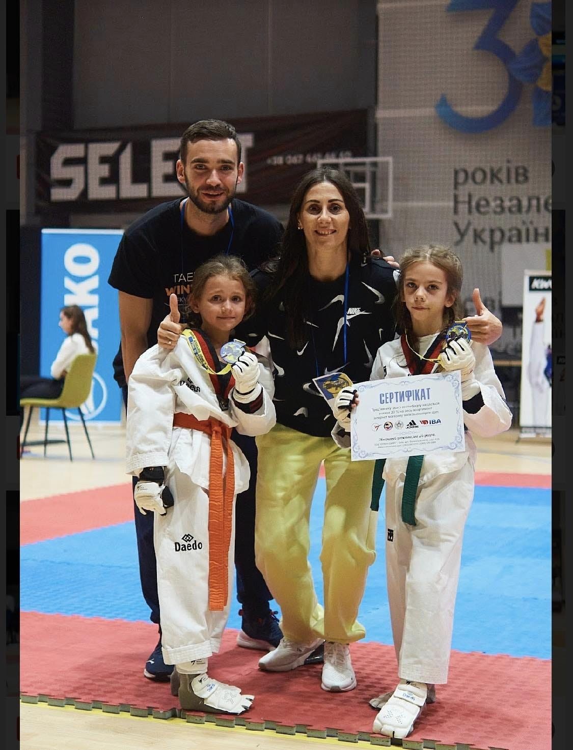 Новини Вінниці - фото з Збірна вінницьких тхеквондистів перемогла в командному заліку на міжобласному чемпіонаті