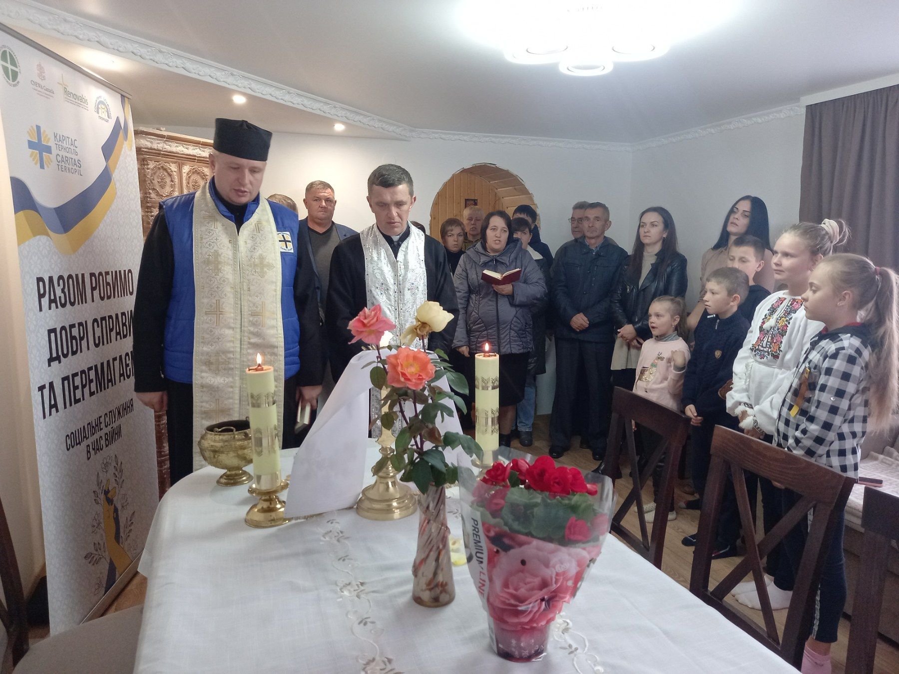 Новини Тернополя - фото з У громаді неподалік Тернополя облаштували прихисток для переселенців