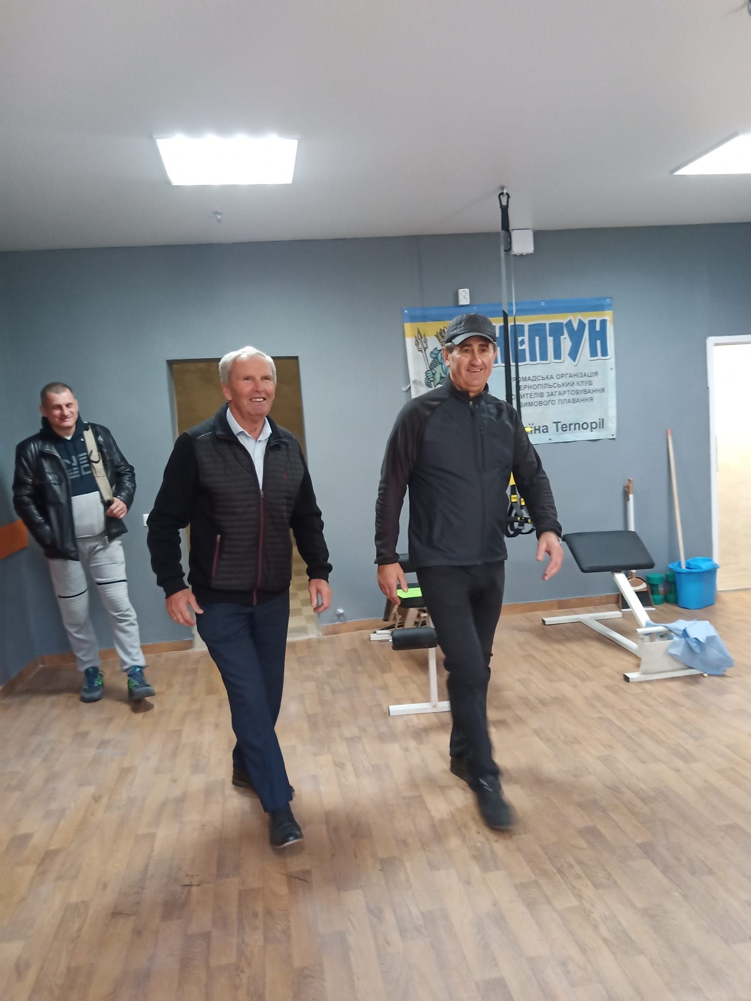 Новини Тернополя - фото з В клубі тернопільських «моржів» відкрили оновлений спортивний зал