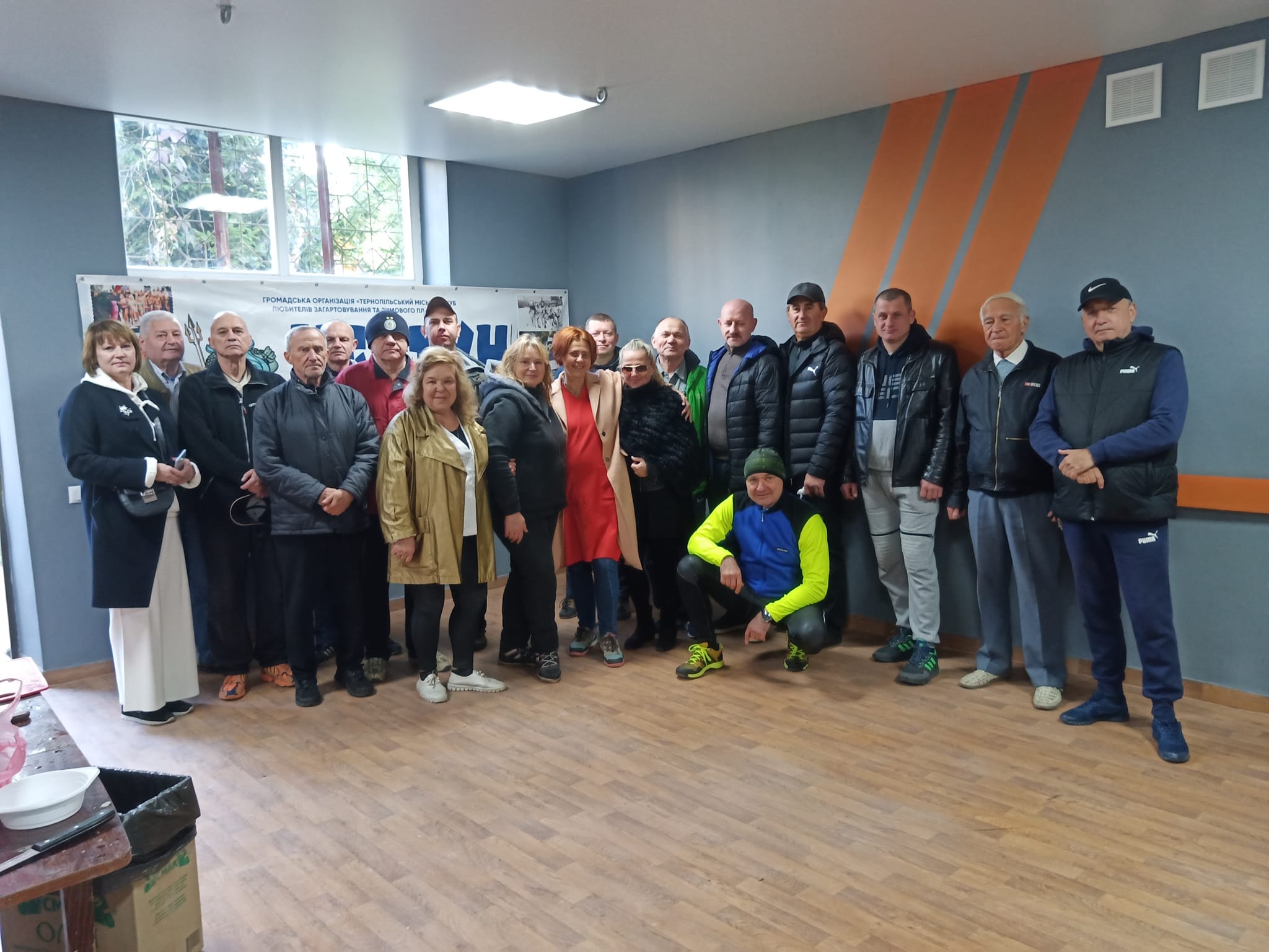 Новини Тернополя - фото з В клубі тернопільських «моржів» відкрили оновлений спортивний зал