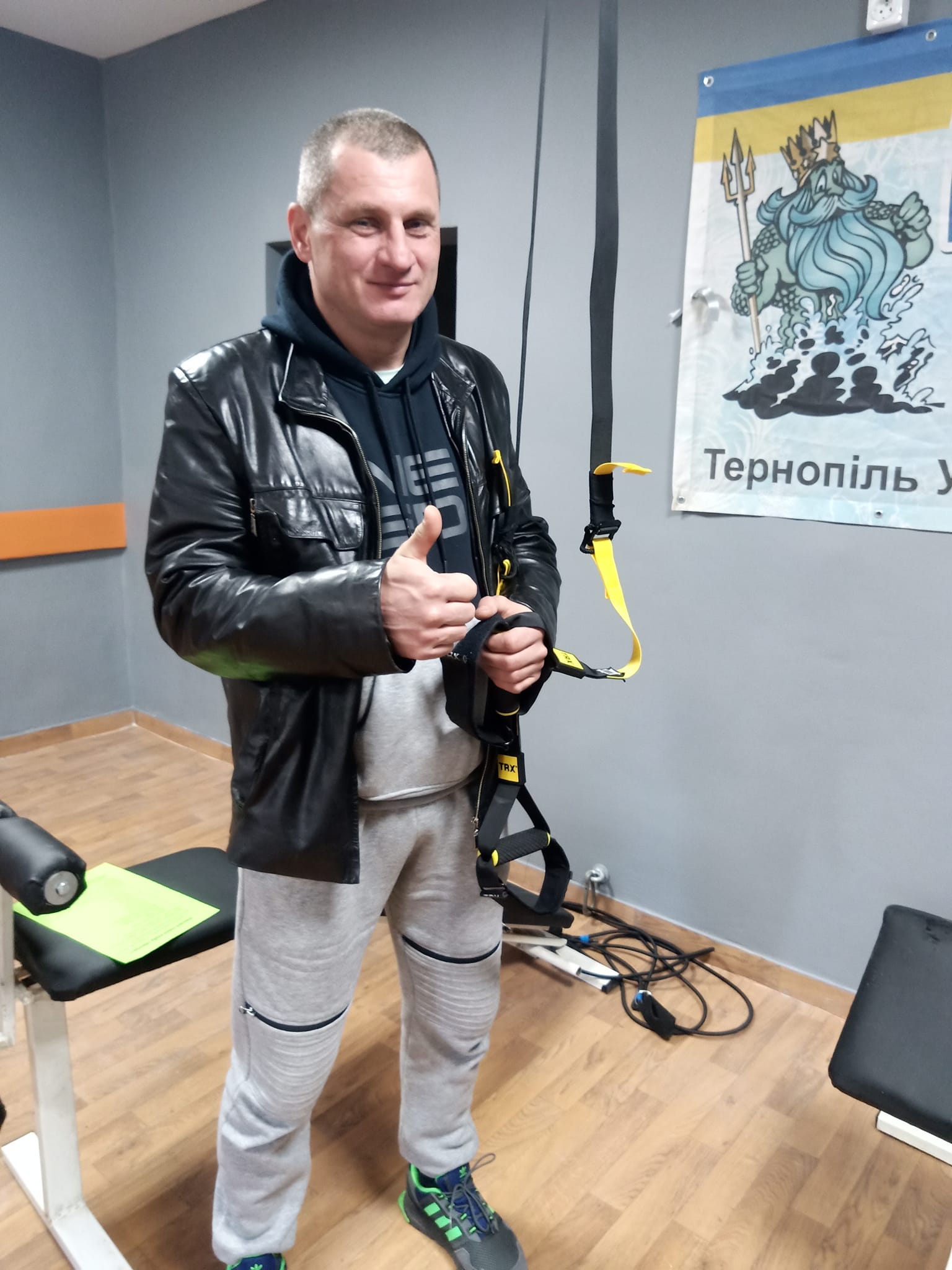 Новини Тернополя - фото з В клубі тернопільських «моржів» відкрили оновлений спортивний зал