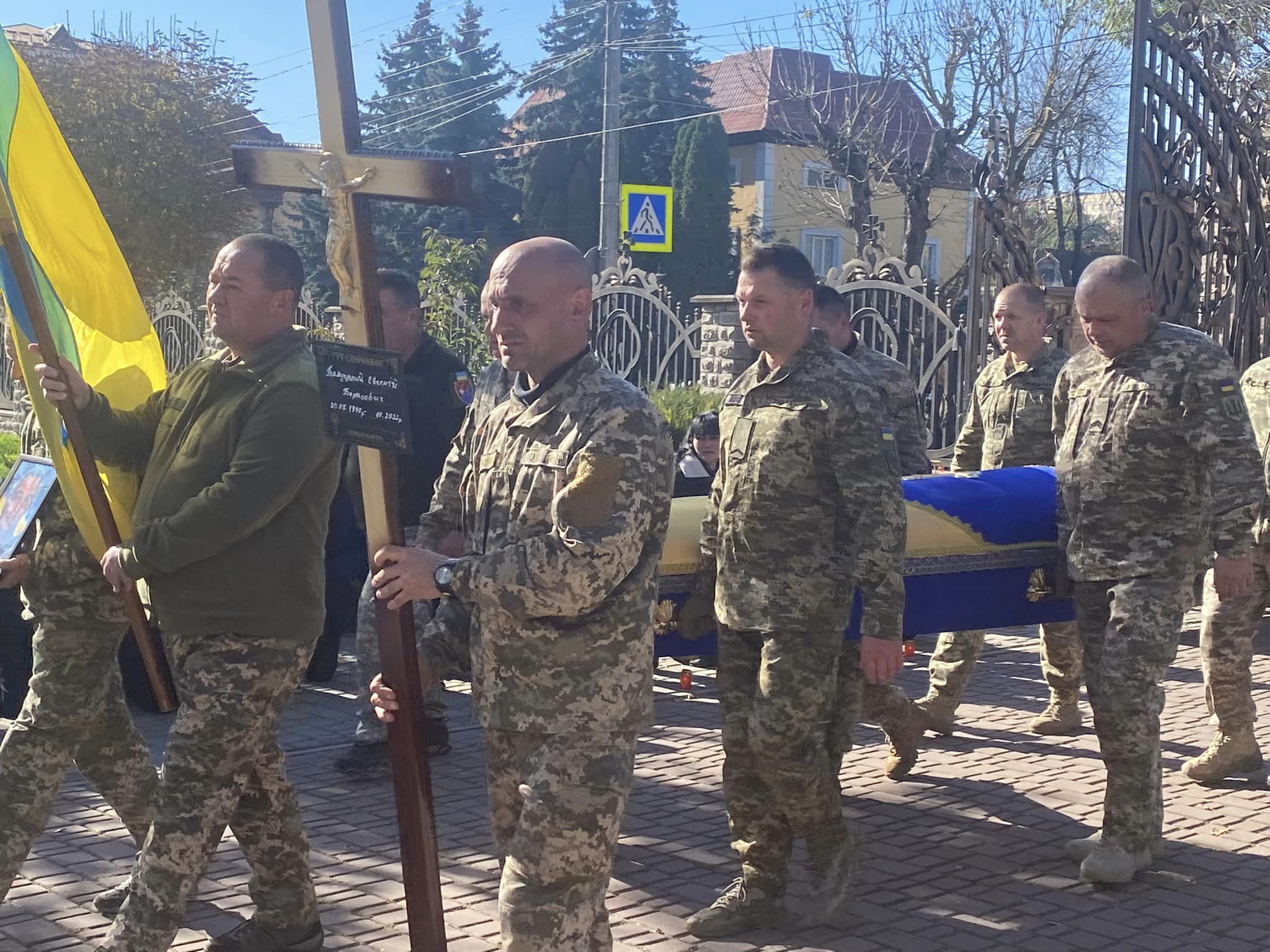 Новини Тернополя - фото з Знав, що перемога неодмінно буде за Україною! Бійця Євгена Бялуцького поховали на Чортківщині