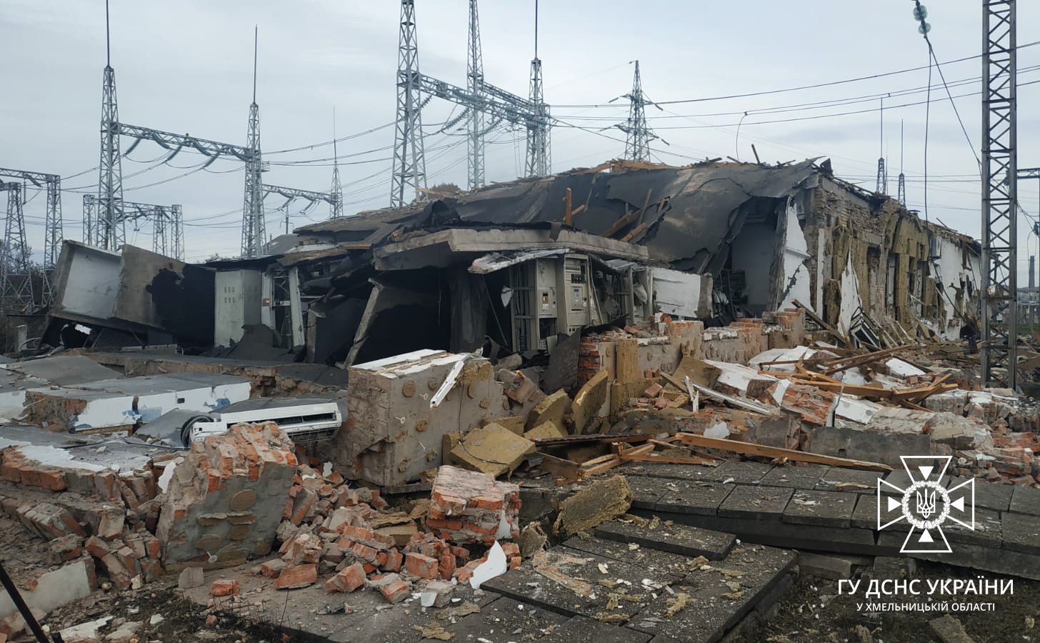 Новини Хмельницького - фото з Рятувальники Хмельниччини оприлюднили фото з місць прильотів