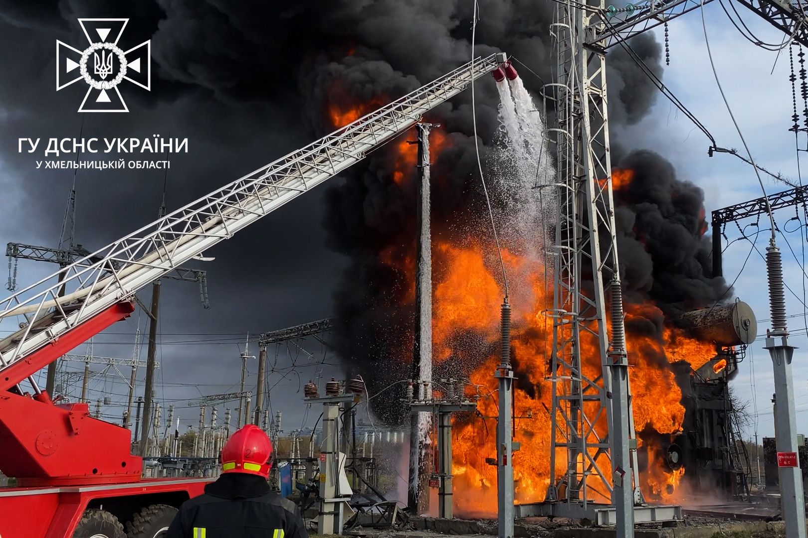 Новини Хмельницького - фото з Рятувальники Хмельниччини оприлюднили фото з місць прильотів