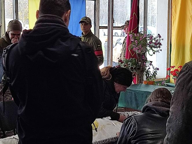 Новини Хмельницького - фото з На Хмельниччині попрощались з 24-річним добровольцем