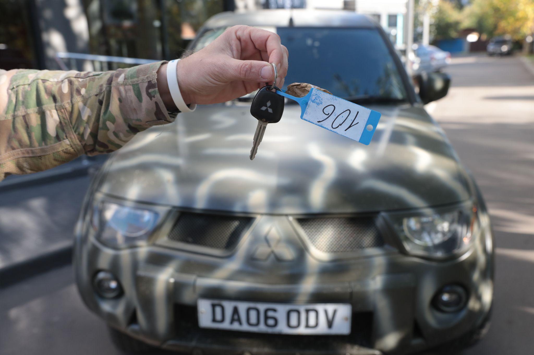 Новини Житомира - фото з Перша автівка, завдяки споживачам газу, відправилась на передову