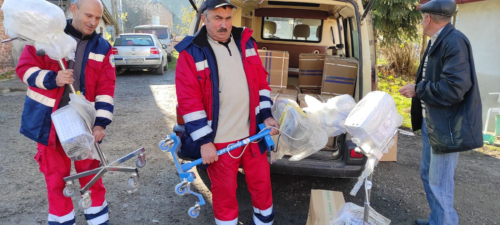 Новини Тернополя - фото з Бучацька лікарня отримала обладнання для лікування важкохворих пацієнтів