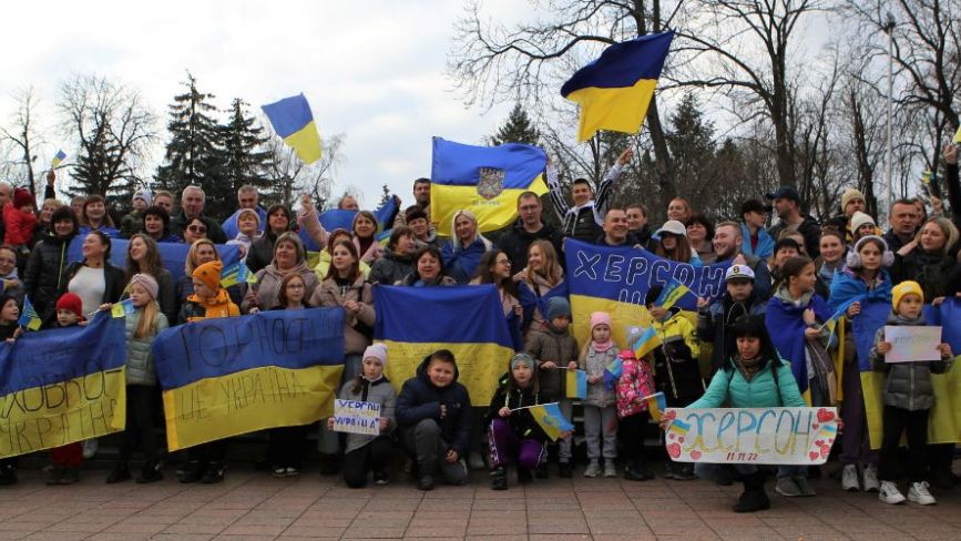 «Це найщасливіший день у моєму житті»: як у Вінниці святкували звільнення Херсону