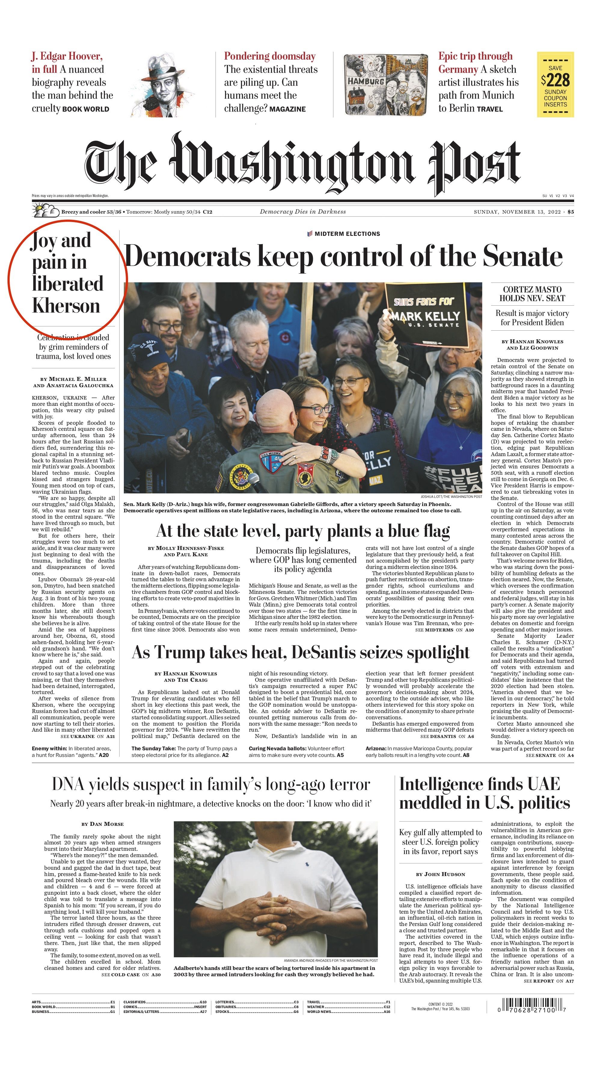 Новини Тернополя - фото з «Жителі Херсона святкують визволення, згадують про терор»: що пише світова преса