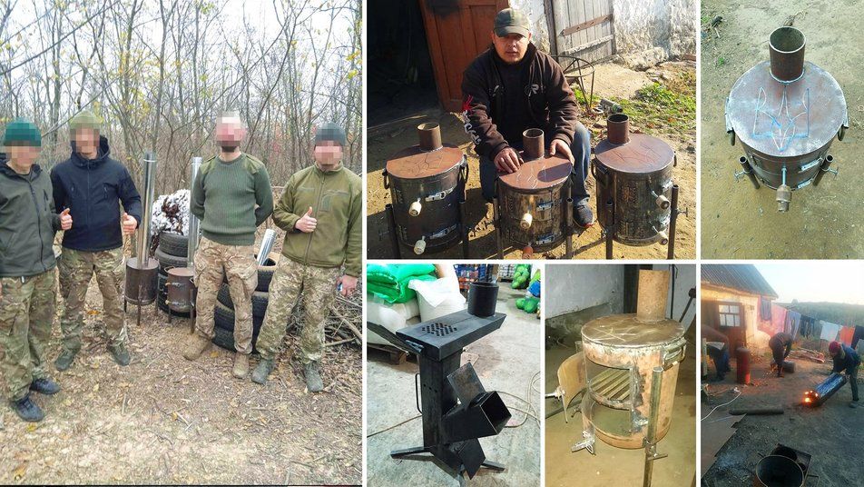 Новини Вінниці - фото з «Щоб гріли й були гарними». Буржуйки та турбопечі для ЗСУ виготовляє майстер з Вінниччини