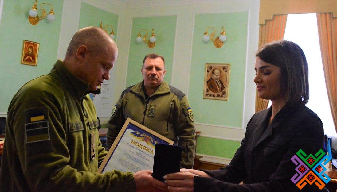 Новини Хмельницького - фото з Віолета Лабазюк зустрілась з легендарними українськими прикордонниками