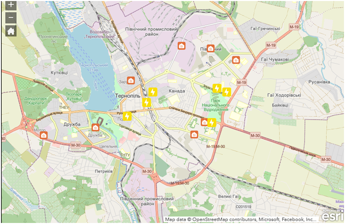 Новини Тернополя - фото з У Тернополі діє Інтерактивна карта «Пунктів обігріву»