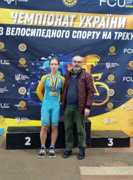 Новини Житомира - фото з Житомирянка Анастасія Фурник стала дворазовою чемпіонкою України з велосипедного спорту