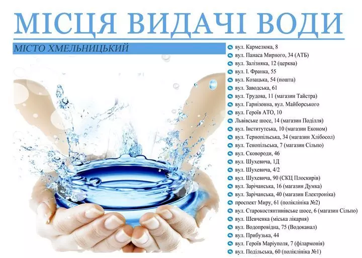 Новини Хмельницького - фото з Де у Хмельницькому 3 грудня не буде води та чому важливо сьогодні подати показники лічильника