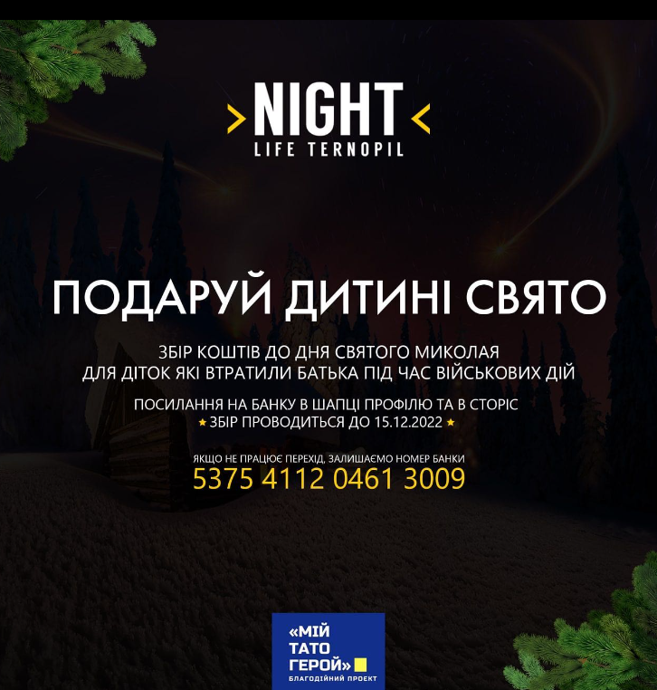 Новини Тернополя - фото з Подаруйте усмішку! Волонтери збирають кошти для дітей, які втратили на війні батька: як долучитись?