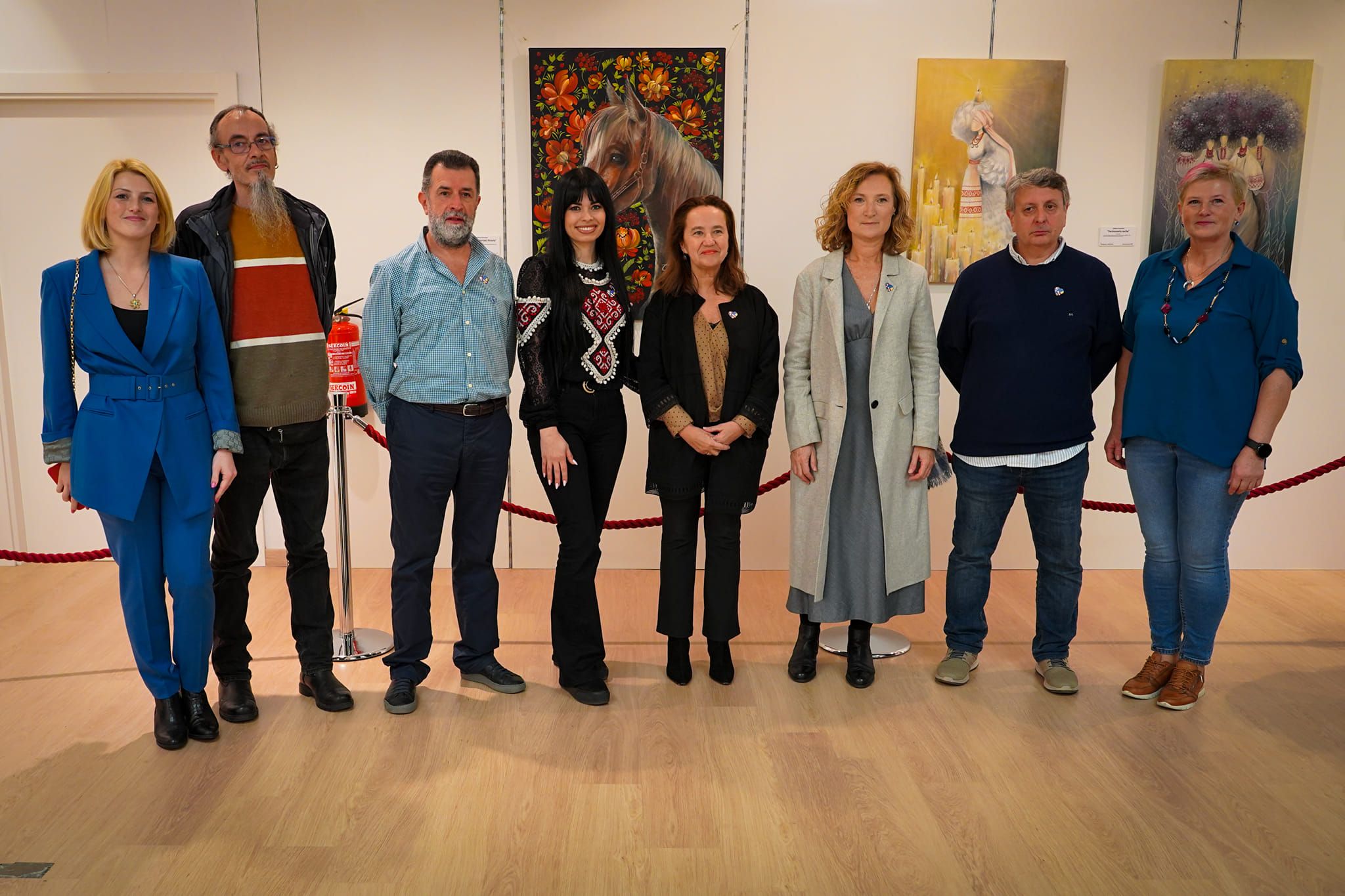 Новини Вінниці - фото з Ganza patriotica: вінницька дизайнерка Світлана Теренчук показала патріотичних гусей в Іспанії