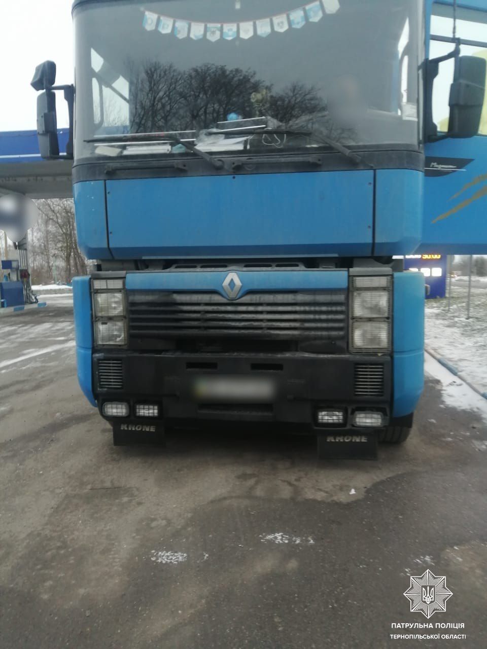 Новини Тернополя - фото з Водій ледь тримався на ногах: за добу патрульні «впіймали» двох п'яних кермувальників вантажівок