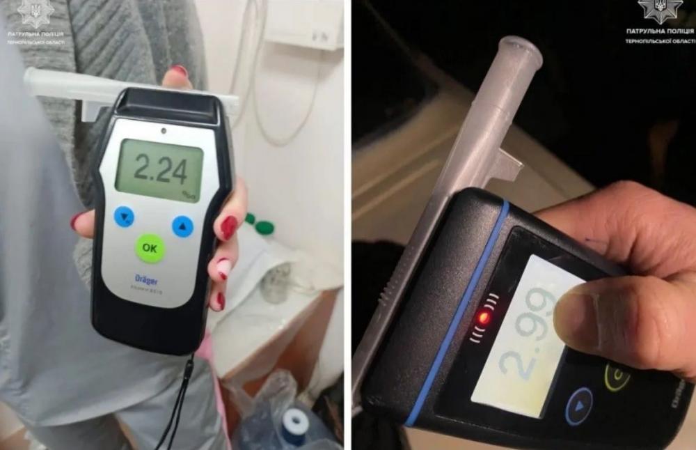 Новини Тернополя - фото з Під наркотою в’їхала в Катедру, в іншого зашкалив «Драгер». Згадуємо «рекордсменів» 2022-го