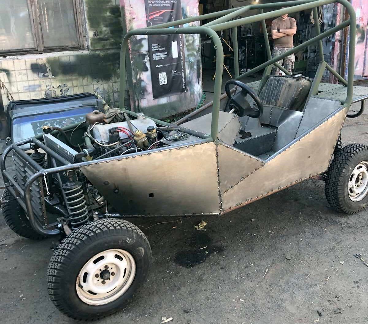 Новини Вінниці - фото з «Кулемет поставимо на баггі, як Махно на тачанки». Авто для військових почали робити у Вінниці