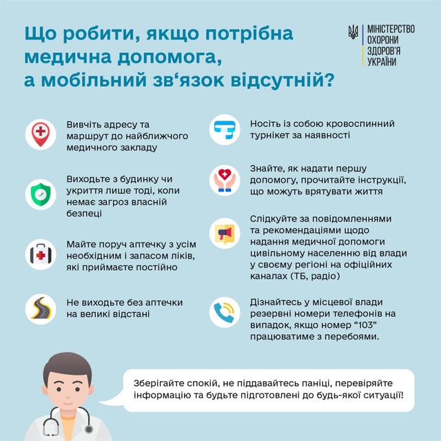 Як звернутись до лікаря, коли нема мобільного зв'язку: інструкція від МОЗ - фото 517224