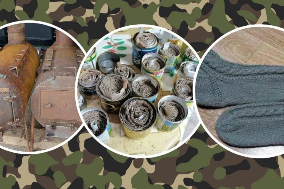 Свічки, шкарпетки, буржуйки: корисні речі, які можна робити вдома та передавати на фронт