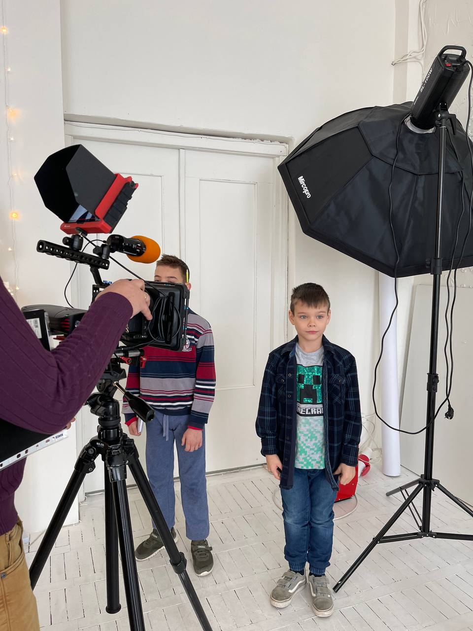 Новини Тернополя - фото з Справжня терапія під час війни: у Тернополі переселенка з Херсона знімає дитяче кіно