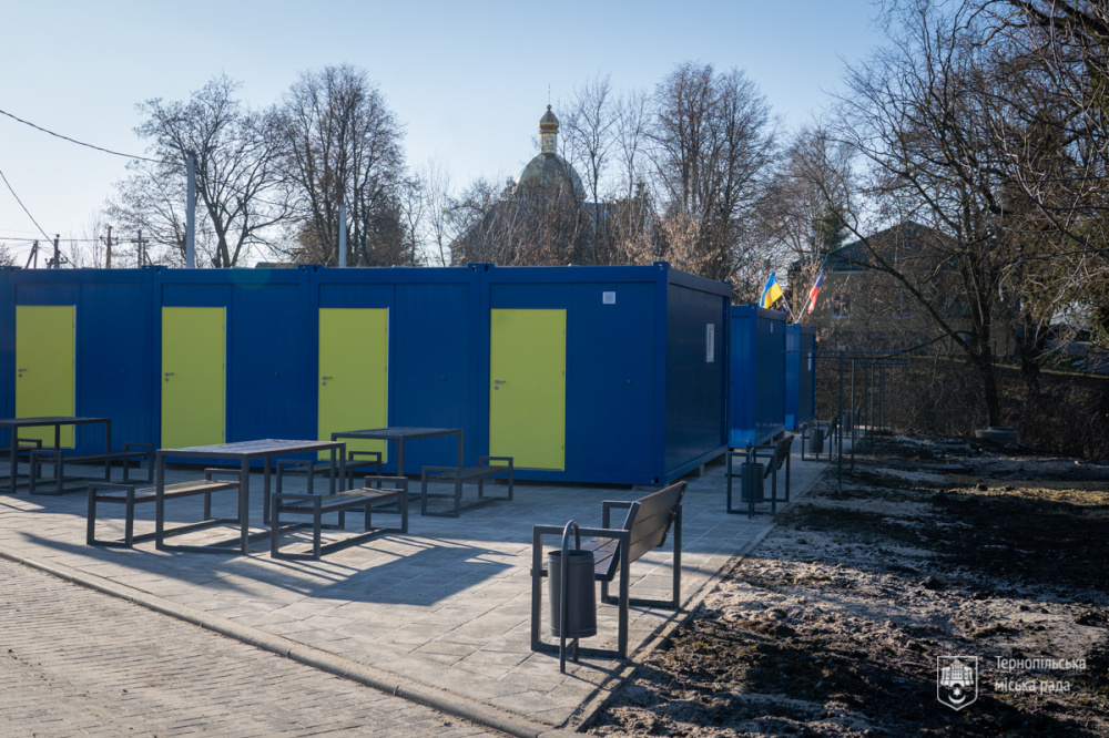 Новини Тернополя - фото з Біля Тернополя відкрили модульне містечко для внутрішньо переміщених осіб