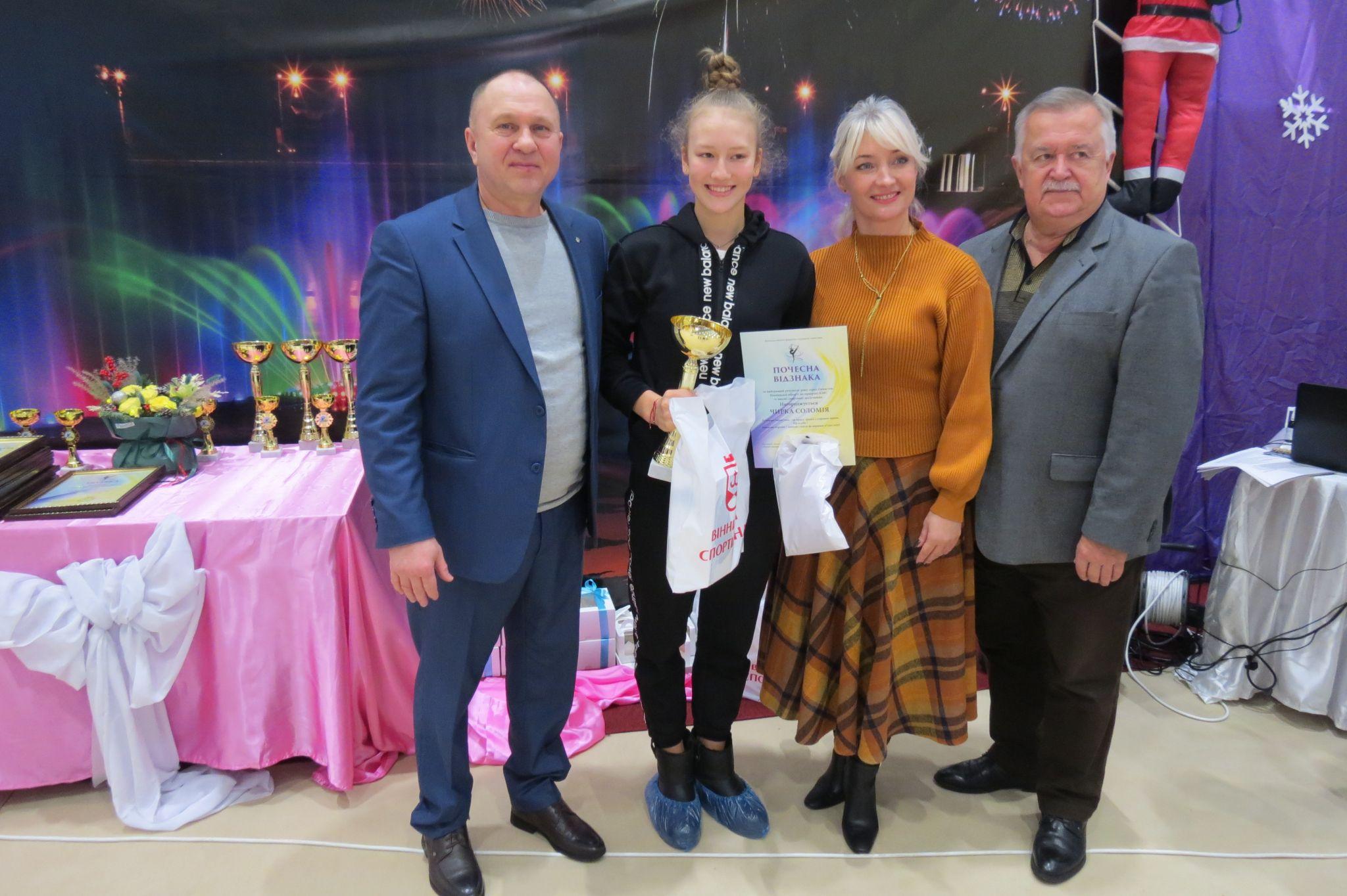 Новини Вінниці - фото з Олімпійська надія Вінниччини. Лейлу Юсіфзаде визнали найкращою гімнасткою 2022 року