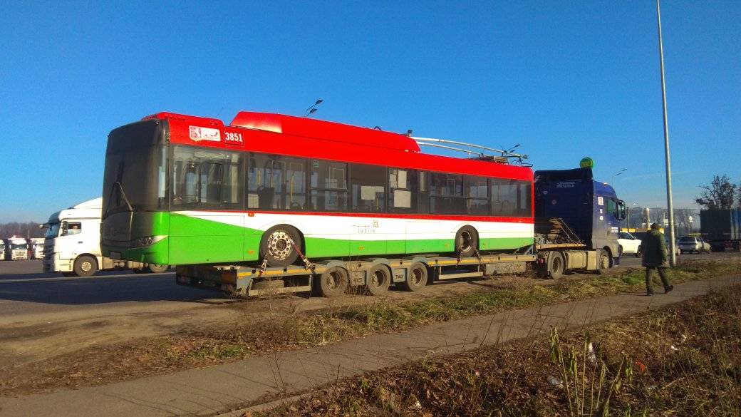 Новини Вінниці - фото з До Вінниці почали привозити польські тролейбуси. Вони замінять застарілі ЗіУ-9