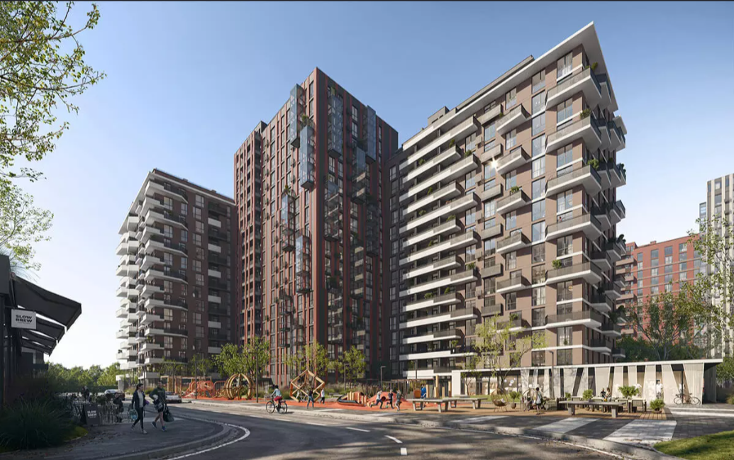 Новини Вінниці - фото з У центрі зводять найвищу у Вінниці багатоповерхівку. Вона вже має висоту 19 поверхів