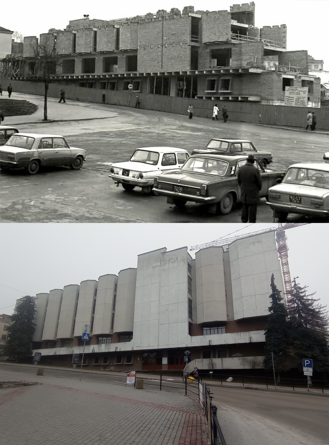 Новини Тернополя - фото з Як змінився Тернопільський обласний краєзнавчий музей за 40 років: відтворили фото з одного ракурсу