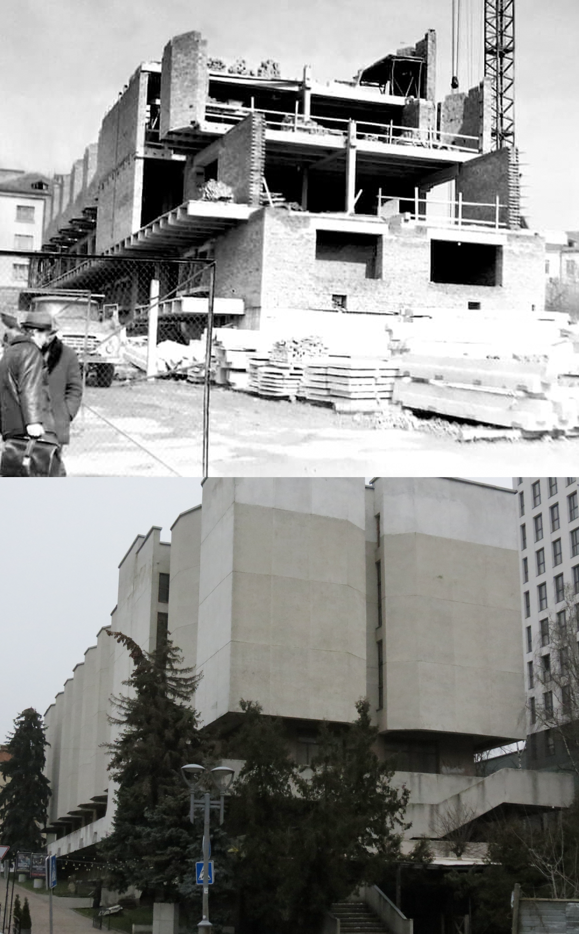 Новини Тернополя - фото з Як змінився Тернопільський обласний краєзнавчий музей за 40 років: відтворили фото з одного ракурсу