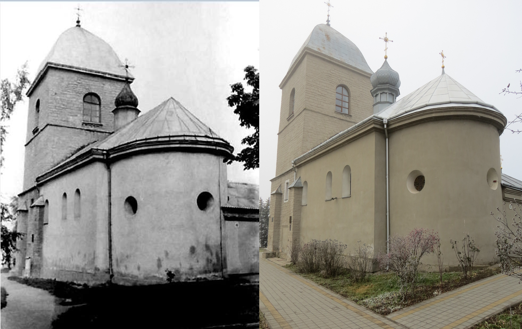 Новини Тернополя - фото з Як змінилась найстаріша церква Тернополя: ми відтворили ретро–фото з одного ракурсу
