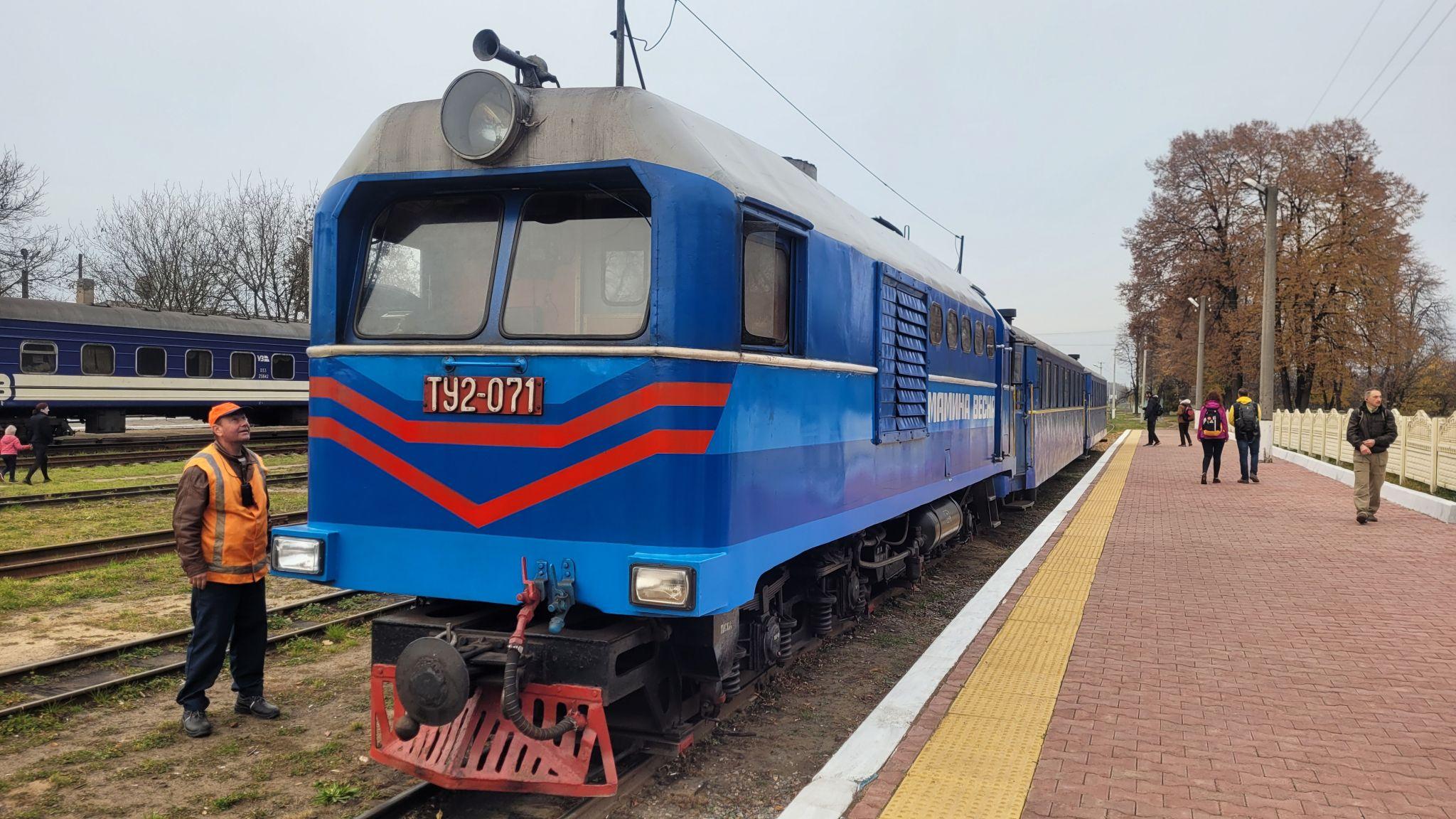 Новини Вінниці - фото з Ретро-поїзд, дивовижна дрезина і краєвиди. Чому варто відвідати вузькоколійку на Вінниччині?